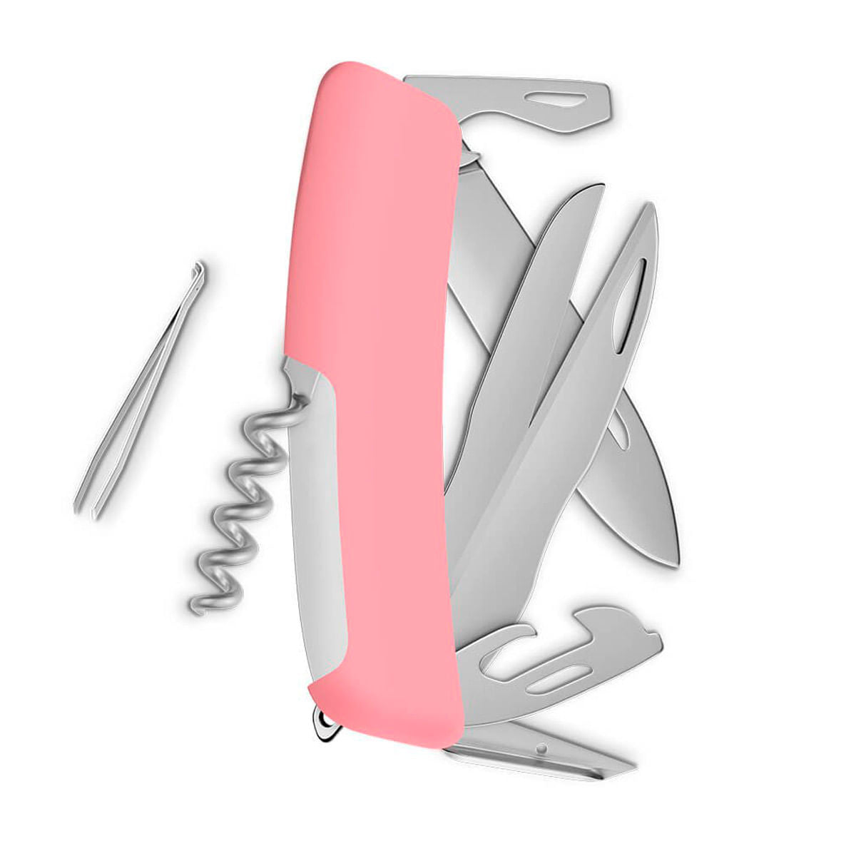 SWIZA All Matt Standard D09 R, 14 - Funciones Rosa. Hecho en Suiza.