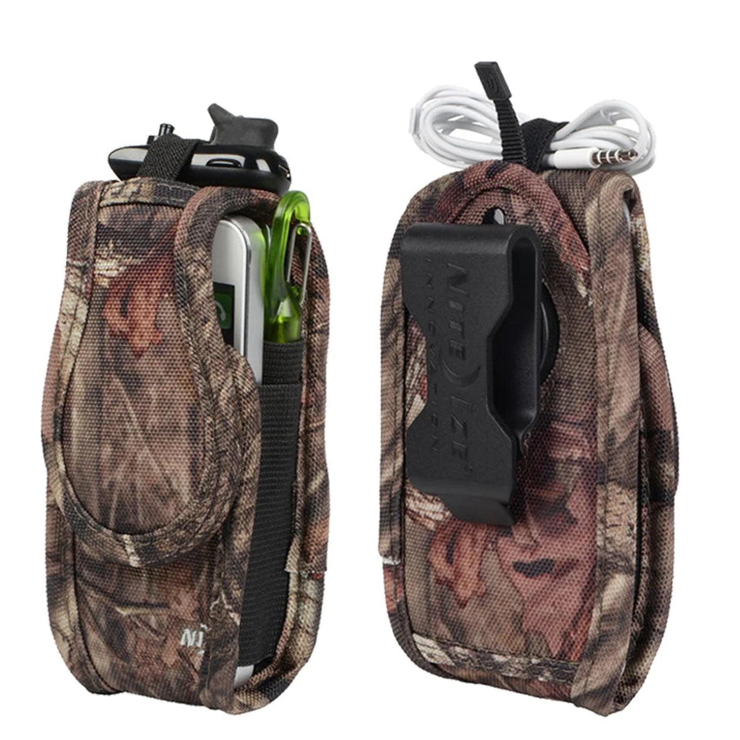 Nite Ize Funda Smartphone Clip Case Cargo Camo Bosque Cafe, USA.