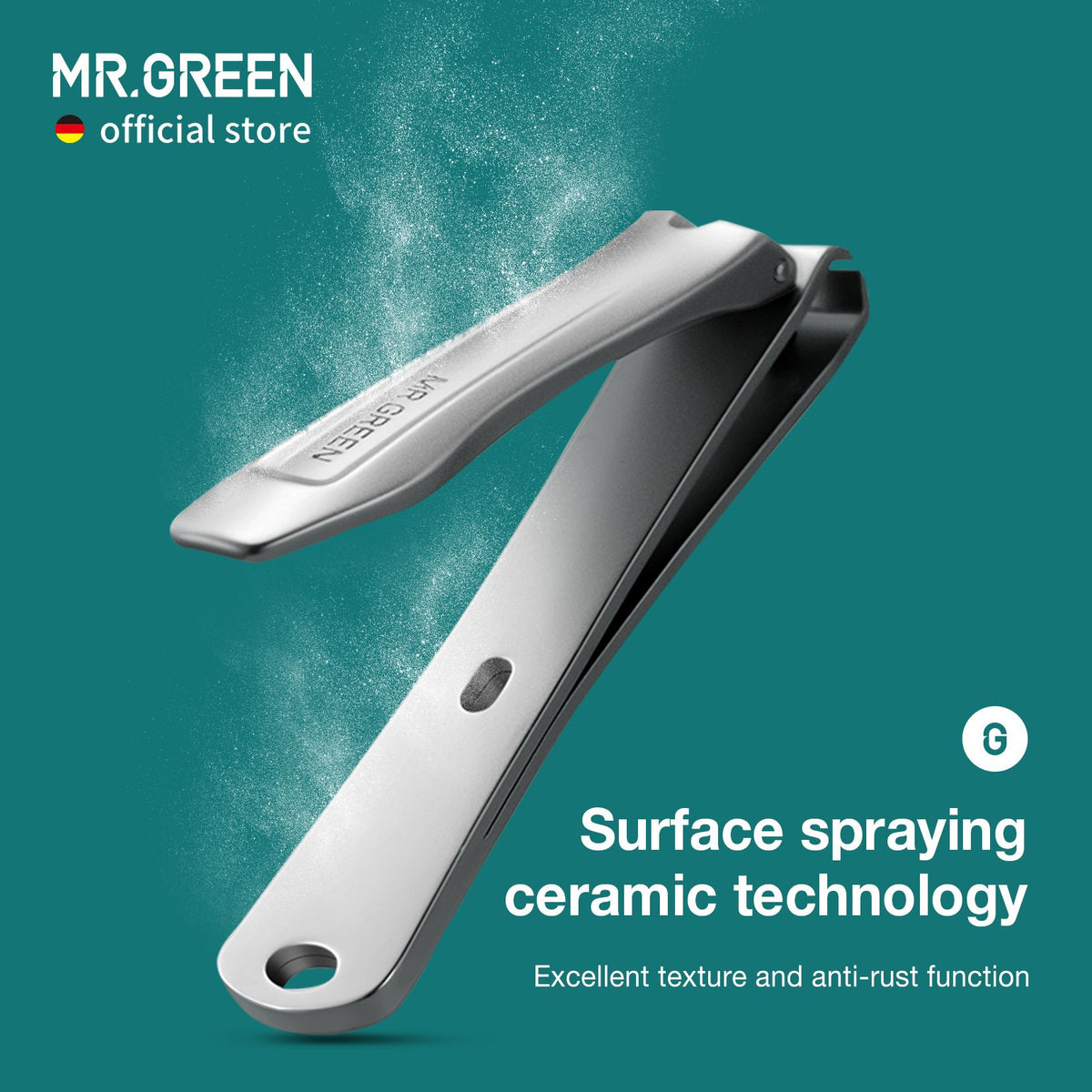 MR.GREEN Cortauñas Simplicidad y moda Cortauñas Cortador de uñas Tijeras para uñ