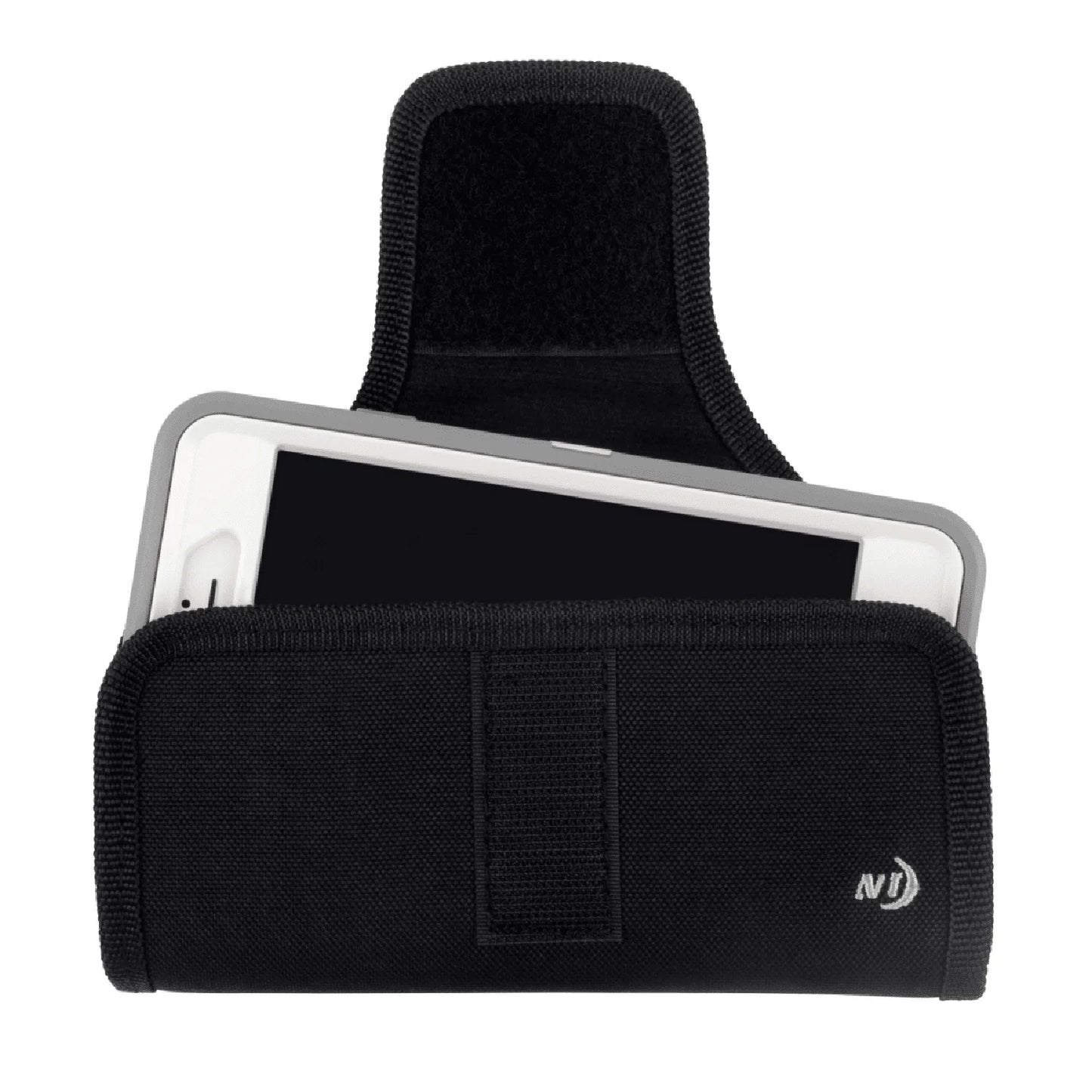 Nite Ize Funda Horizontal Para Celular Fits All Horizontal Negra Hecho en USA.