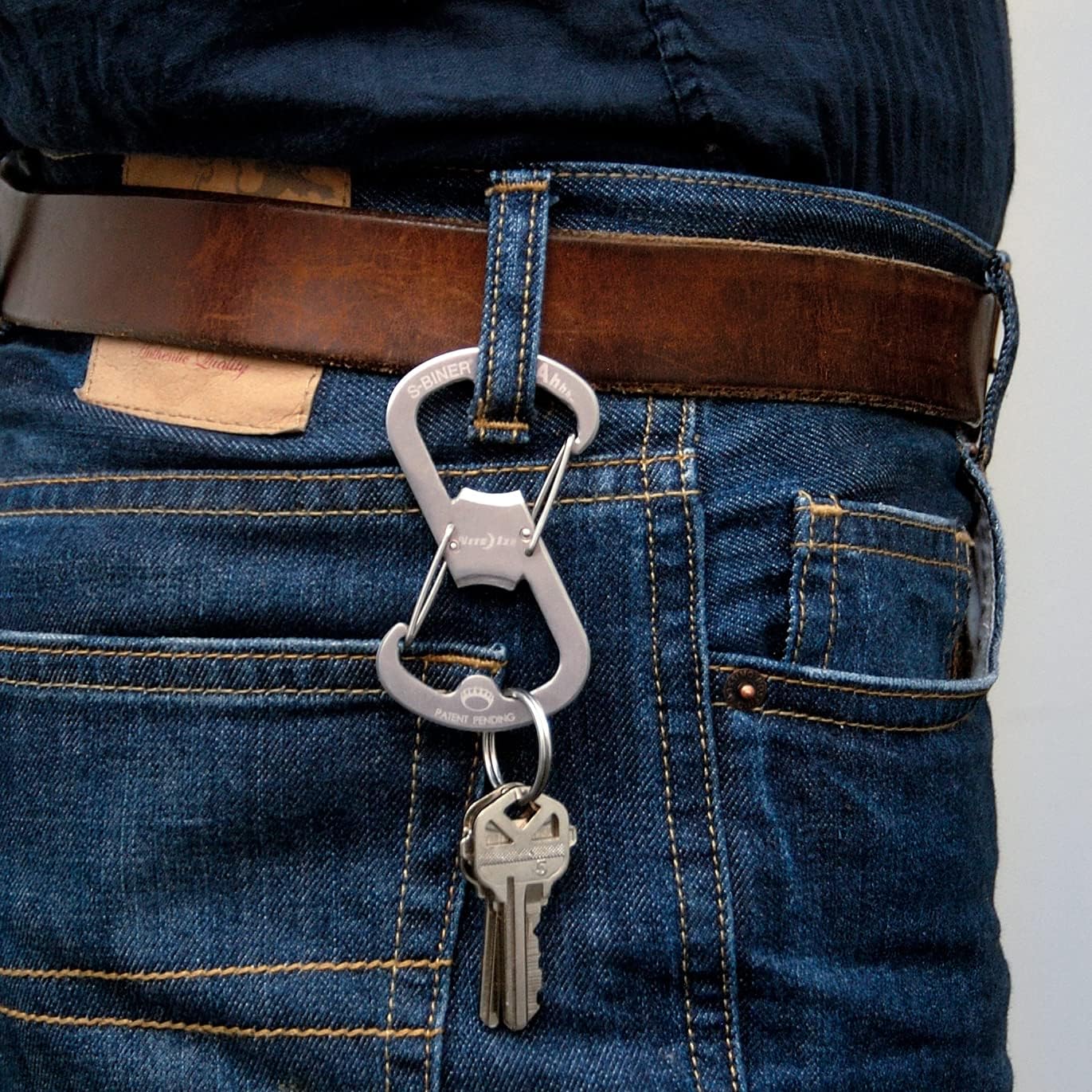 Nite Ize Carabiner Ahhh... Stainless Steel Bottle Opener USA.