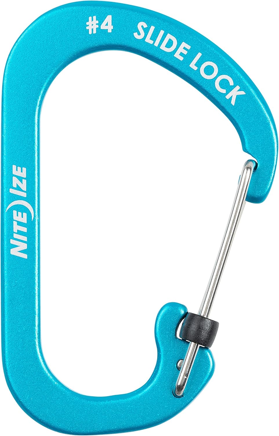 Nite Ize Mosquetón Slidelock® Aluminio Color Azul #4 USA.