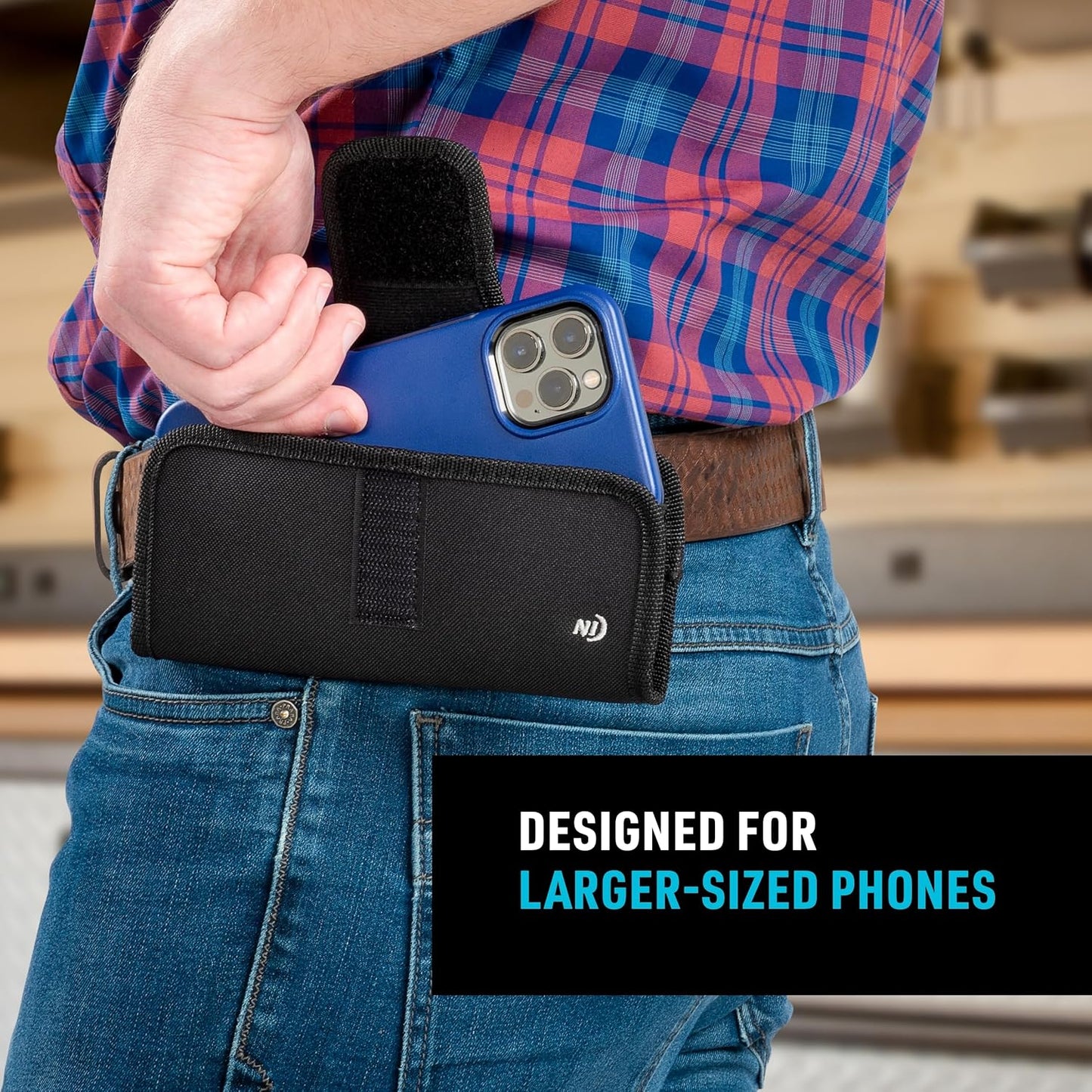 Nite Ize Clip Case Horizontal Universal Phone Holster 2 Xl USA
