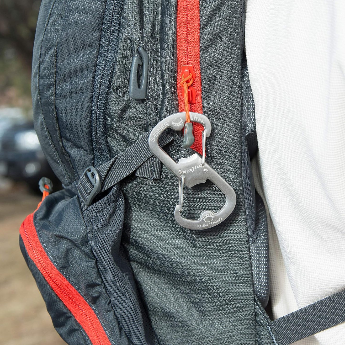 Nite Ize Carabiner Ahhh... Stainless Steel Bottle Opener USA.