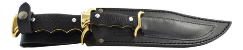 Paquete Dos Cuchillos Gran Cazador C/funda De Piel Miguel Nieto