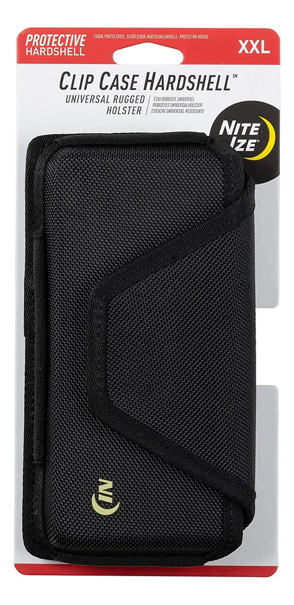 Nite Ize Funda Horizontal Clip Case Hardshell XXL Negra