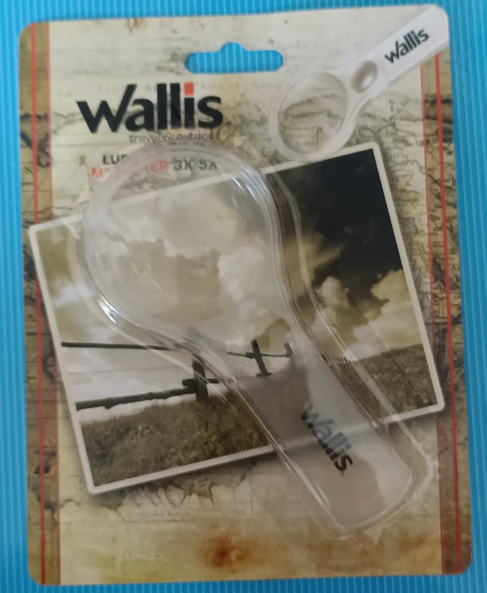 WALLIS Lupa Mini de 1.75mm Diametro, Doble Enfoque.