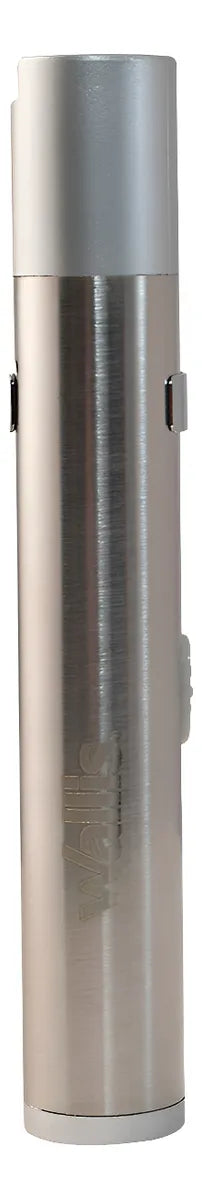 WALLIS Linterna Luz LED, UV, Infrarroja Recargable USB Acero Inoxidaable.