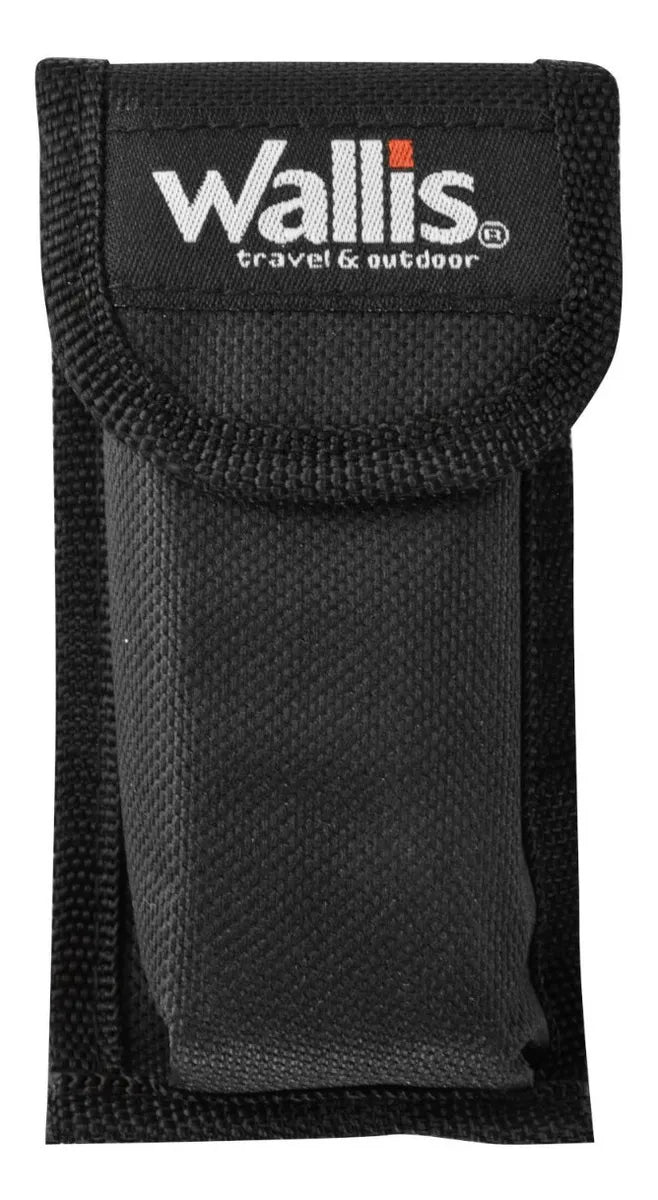 WALLIS Multiherramienta Wallis 12 Usos Mango Aluminio Rojo Y Funda.