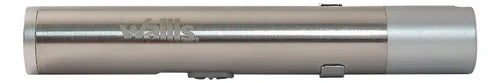 WALLIS Linterna Luz LED, UV, Infrarroja Recargable USB Acero Inoxidaable.