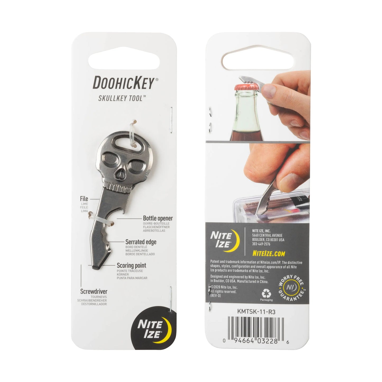 Nite Ize Doohickey® Skullkeytm Key Tool - Multi-Herramienta USA