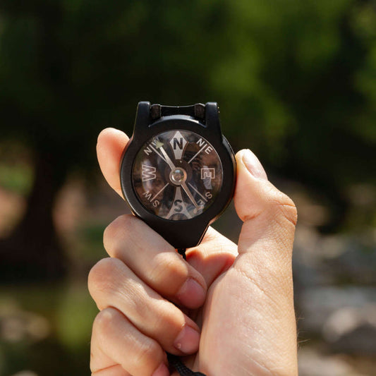 Brujula Profesional 360° Plegable de Bolsillo con Tapa Vidrio Wallis