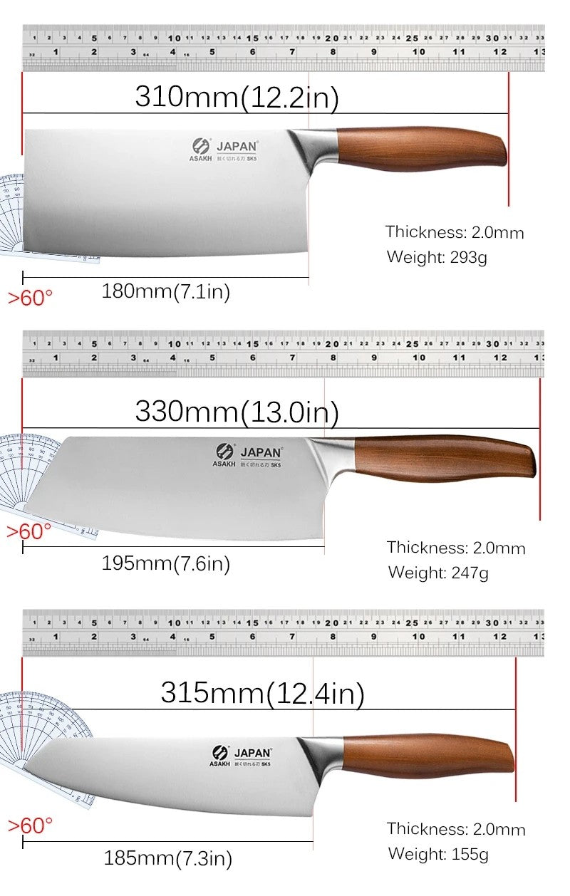 Juego de cuchillos de cocina de acero inoxidable, cuchillo para cortar carne, pe