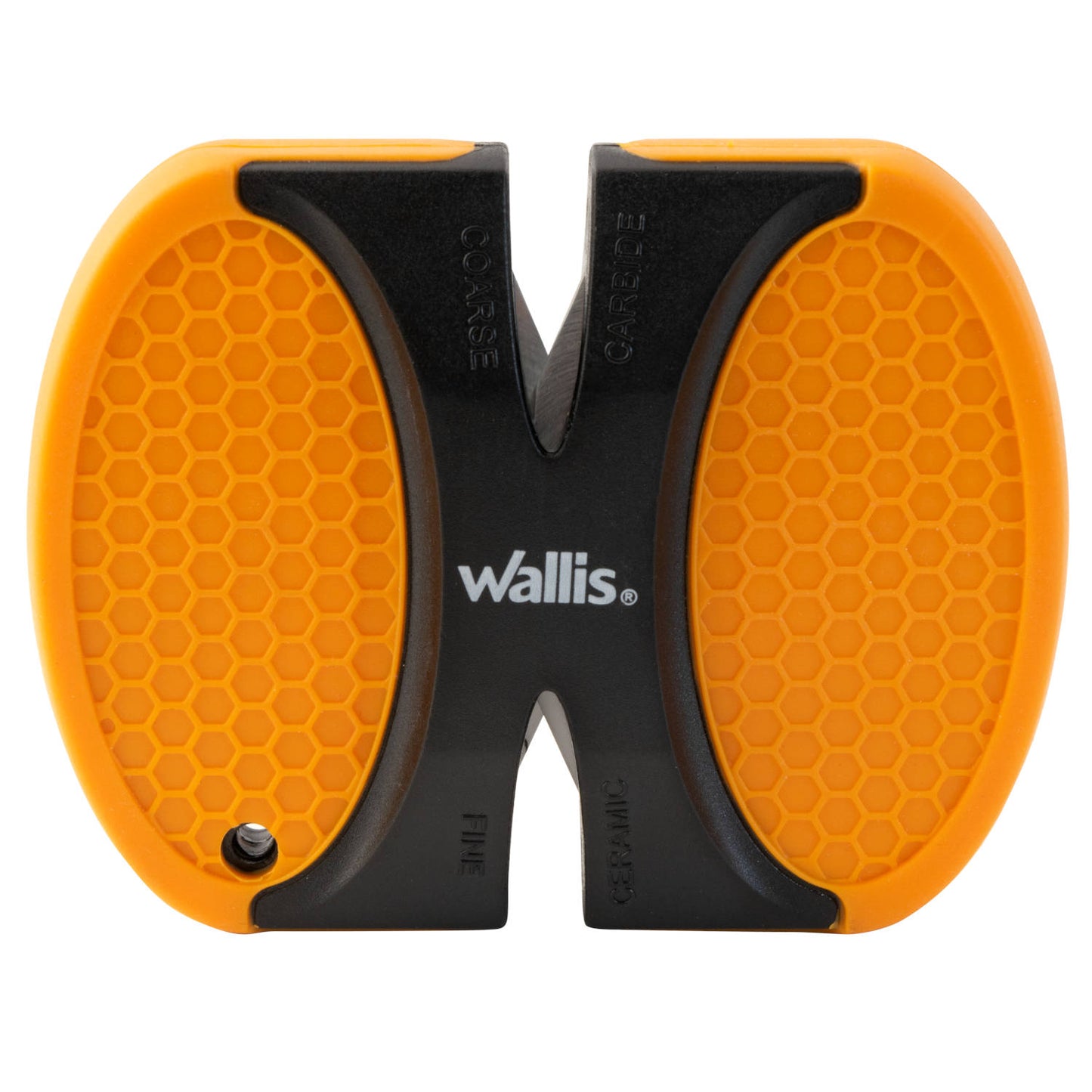 WALLIS Afilador para Cuchillos/Navajas Color Naranja-Negro.