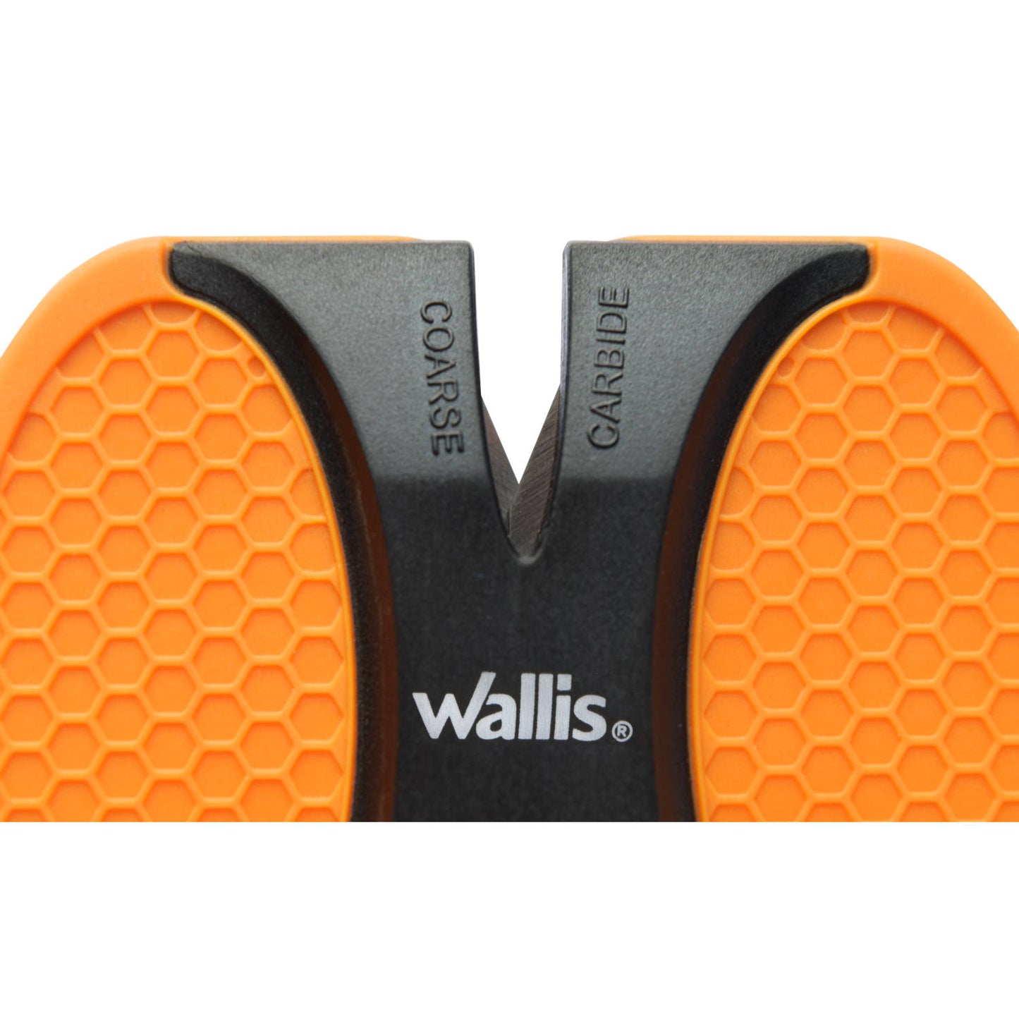 WALLIS Afilador para Cuchillos/Navajas Color Naranja-Negro.