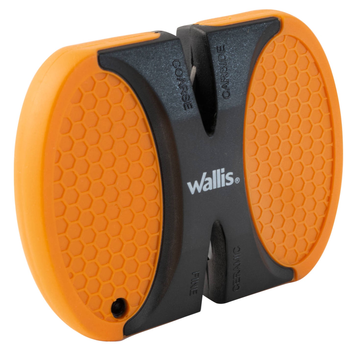 WALLIS Afilador para Cuchillos/Navajas Color Naranja-Negro.