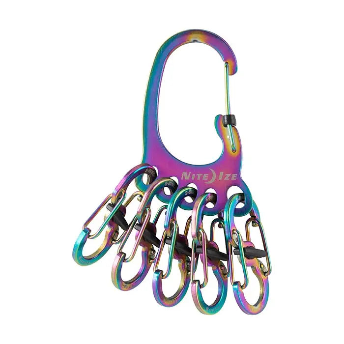 Nite-ize Big Foot Locker Keyrack Stainless Acero Spectrum USA.