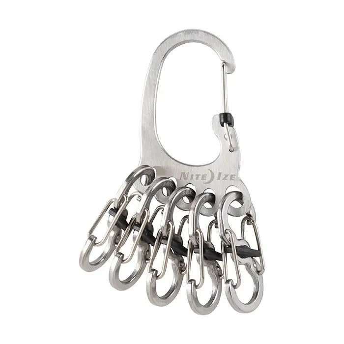 NITE IZE Llavero Big Foot Locker Key Track Acero Inoxidable USA