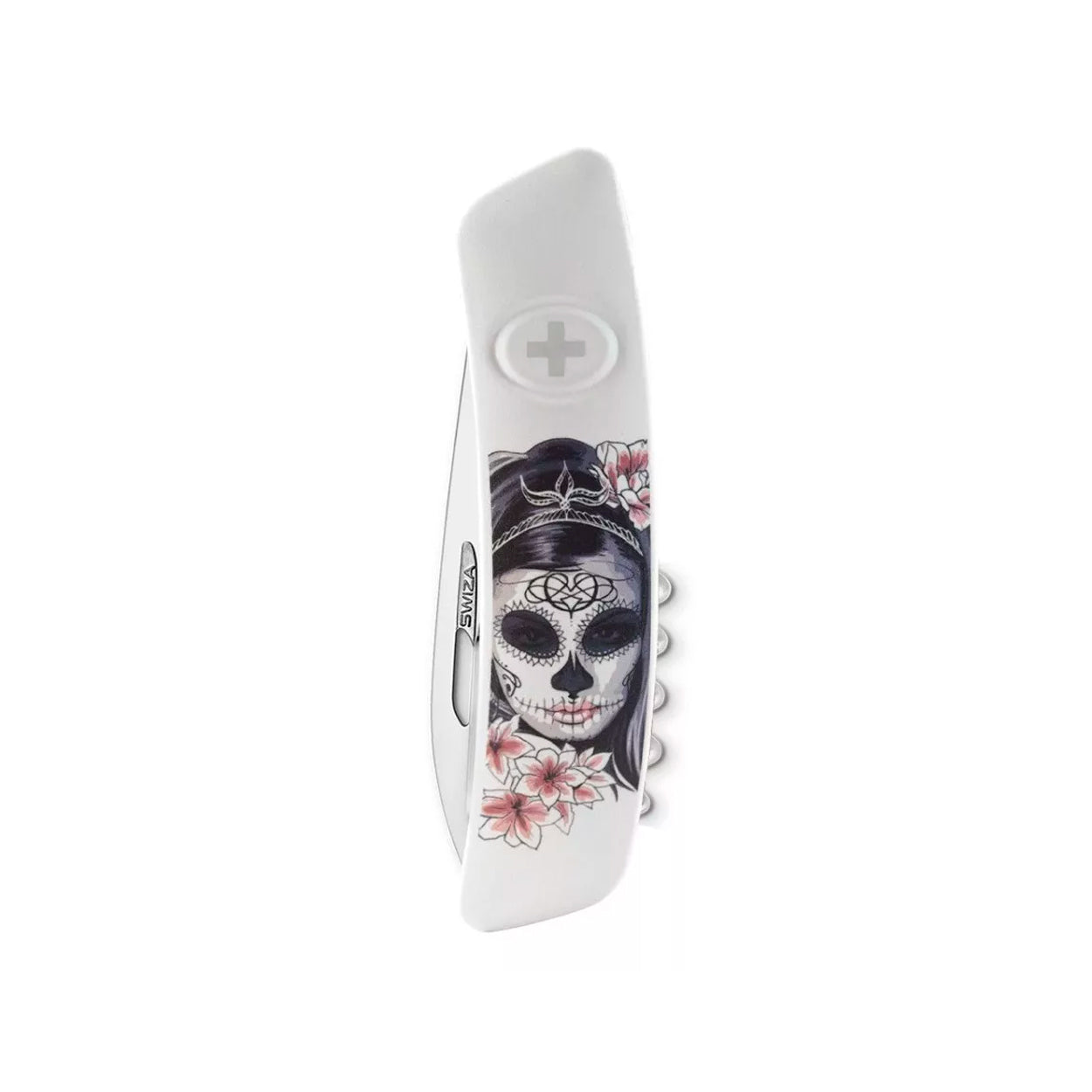 SWIZA Edicion Skull Posada Especial Standard D03, 11 - Usos Blanca, Hecho en Suiza.