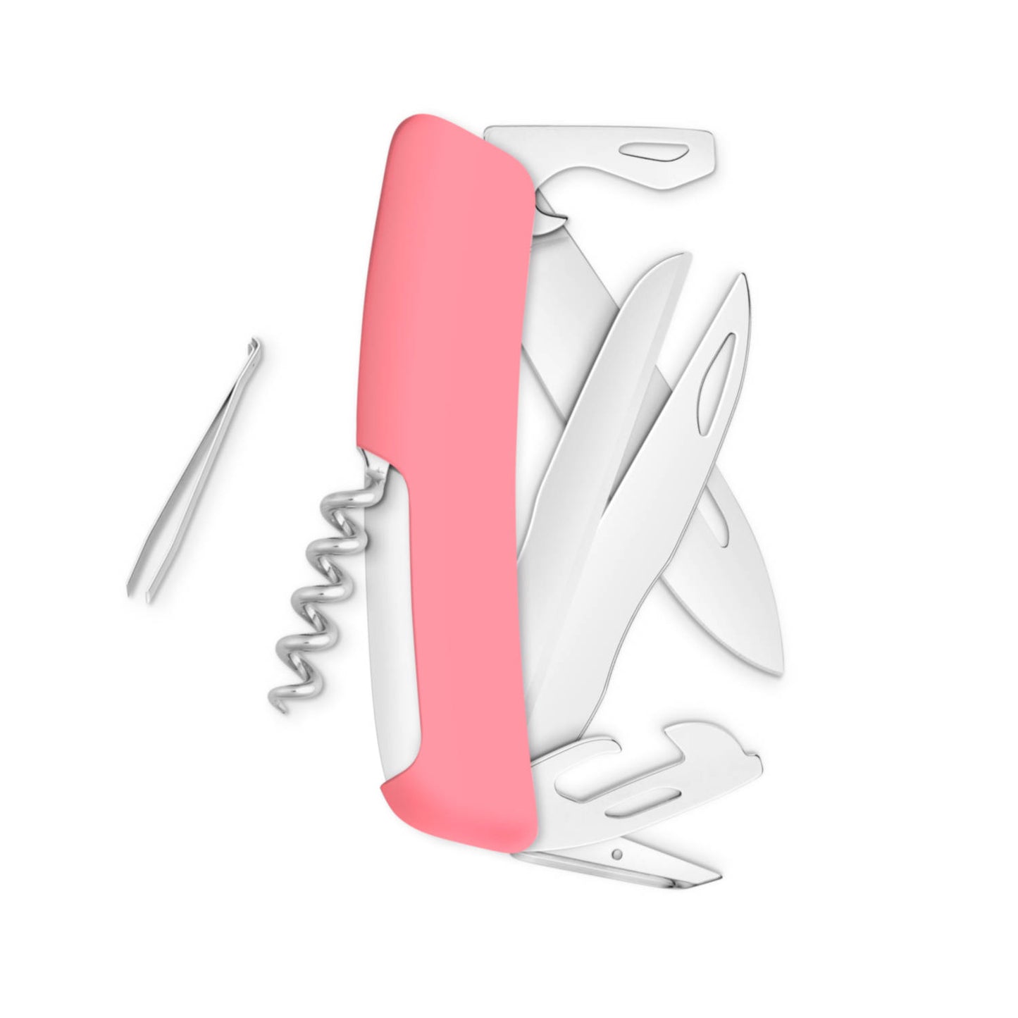 Swiza Original Standard D07, 12 - Funciones Color Rosa. Hecho en Suiza.