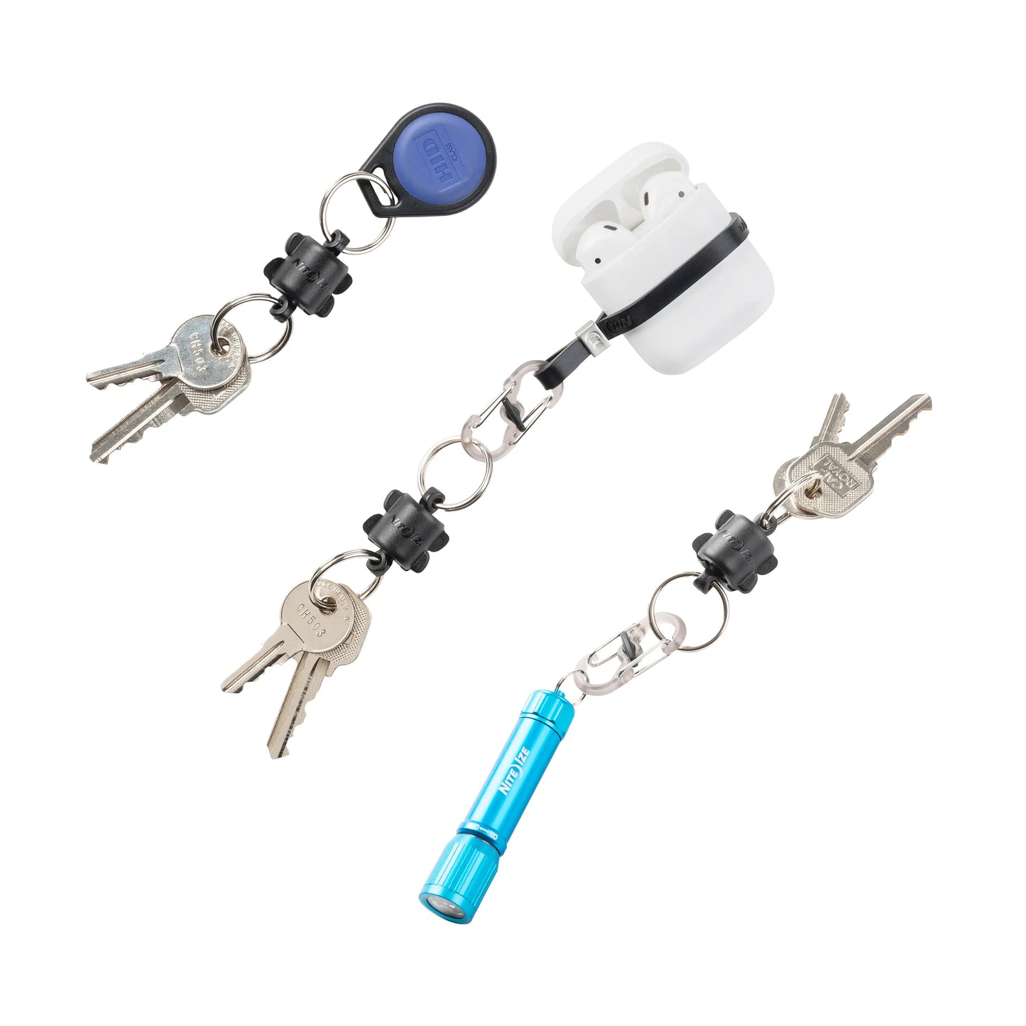 Nite Ize Keyring 360 Magnetic Quick Connector Neodymium Mag USA