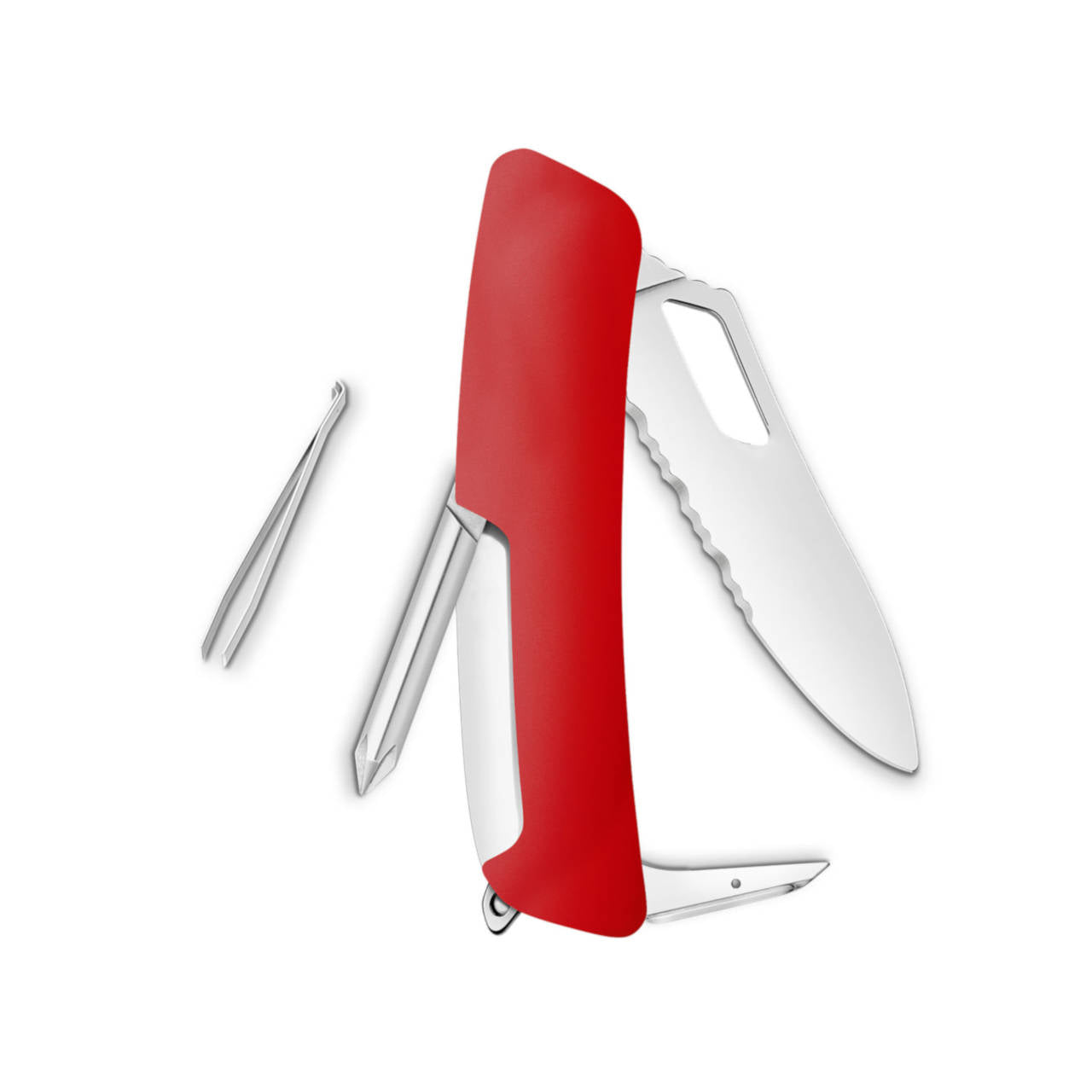 Swiza Single Hand SH02 TR, 7 - Funciones, Rojo Hecho en Suiza.