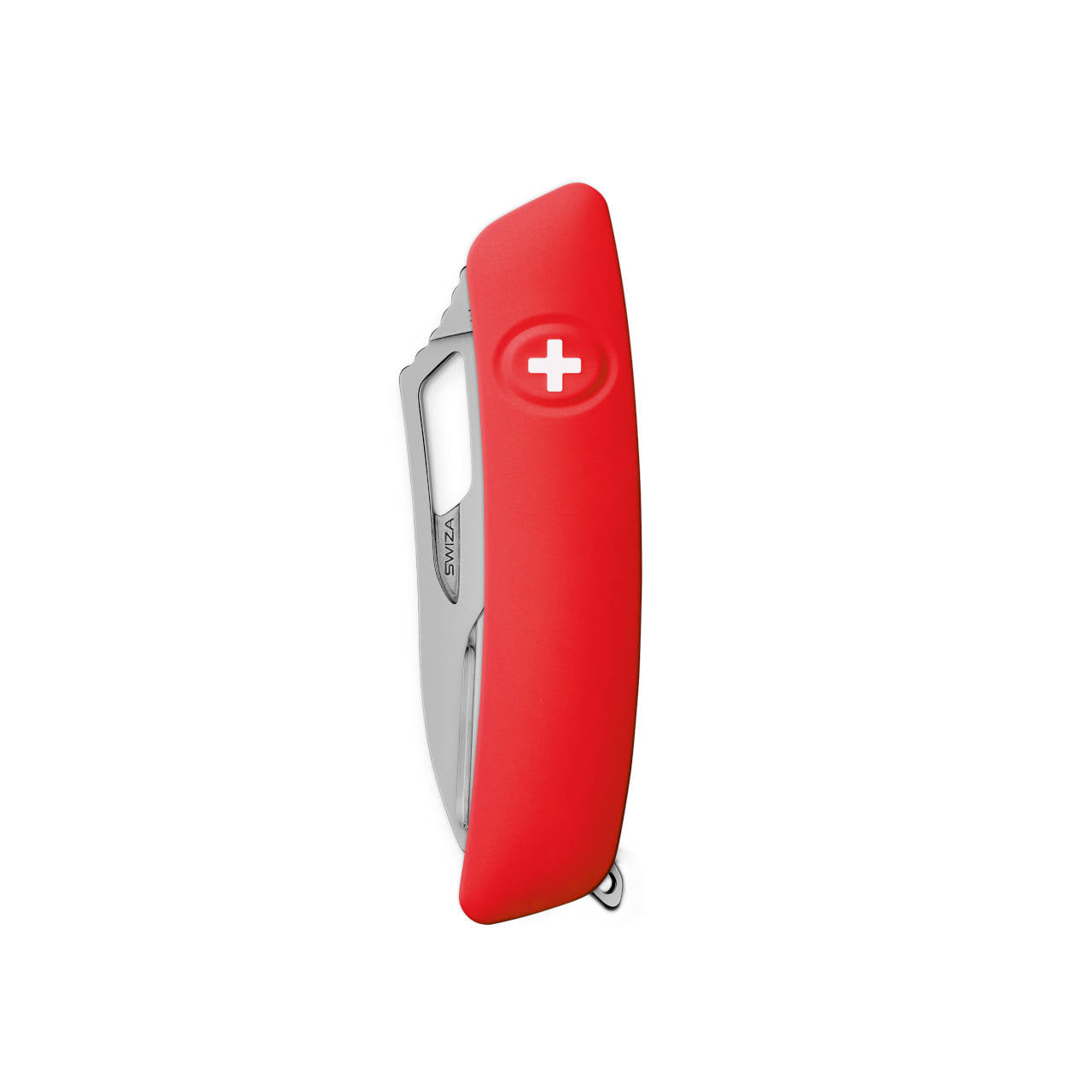 SWIZA Allmatt Single Hand Wavy Edge 12 - Funciones Roja Hecho en Suiza.