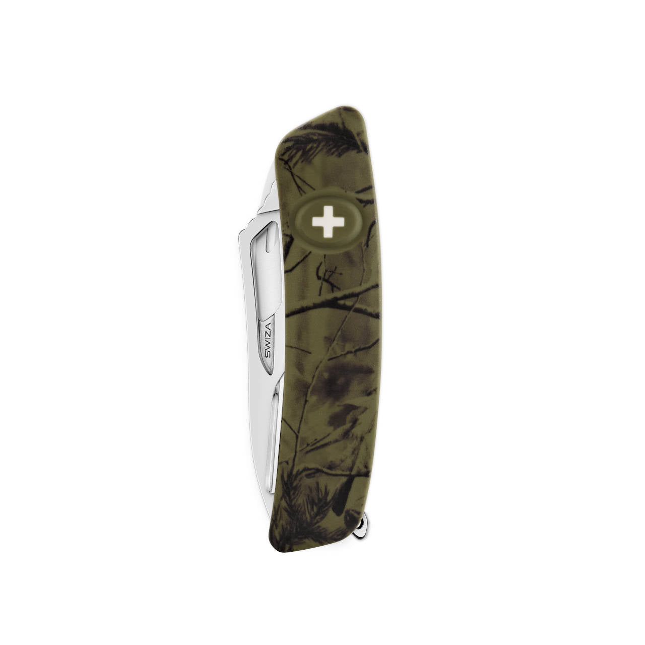 SWIZA Hunter SH06 TR-Hutt, 13 - Funciones. Verde Camo Bosque Hecho en Suiza.