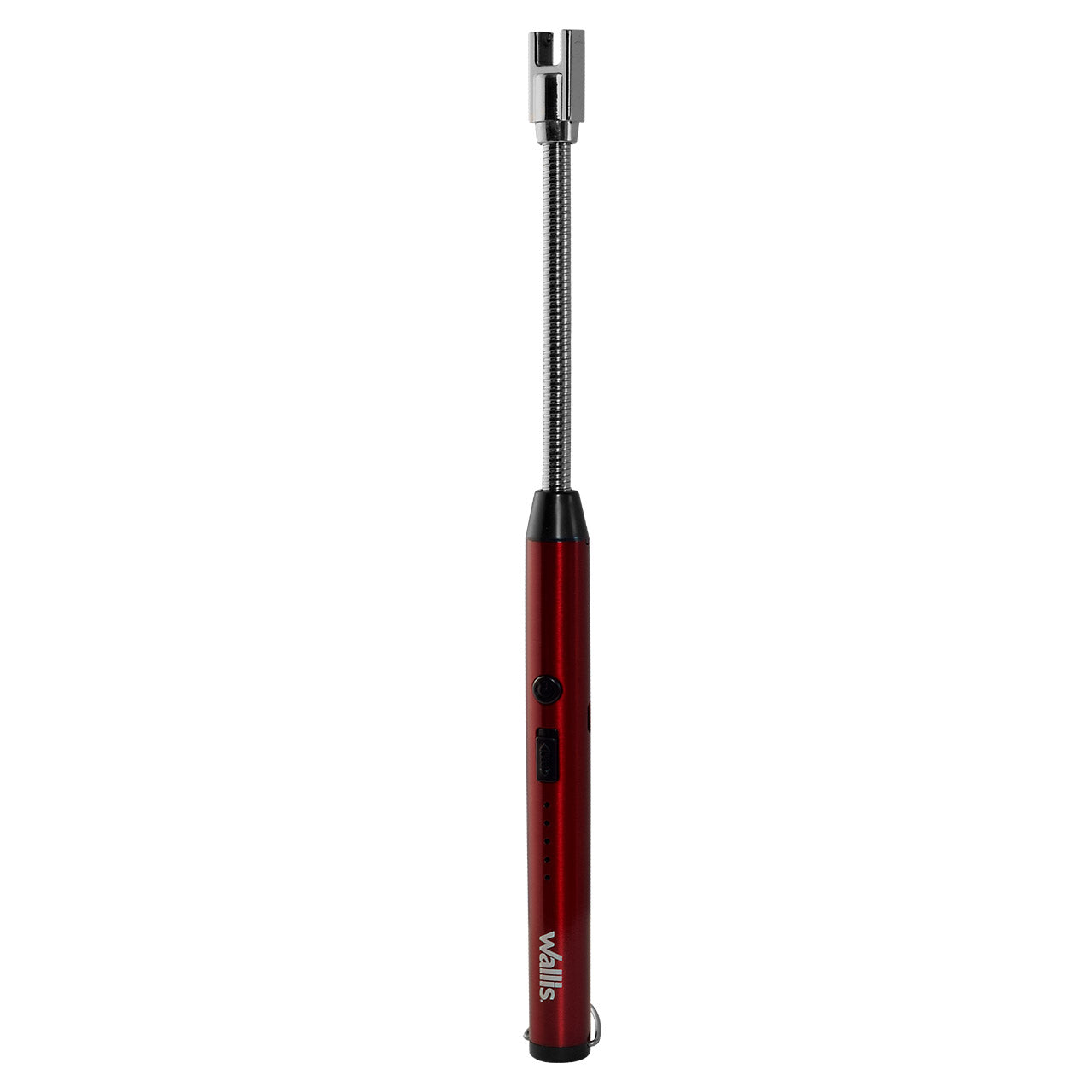 WALLIS Encendedor Electrónico USB, Haz de Plasma y Cuello Flexible de 360 ° Rojo.