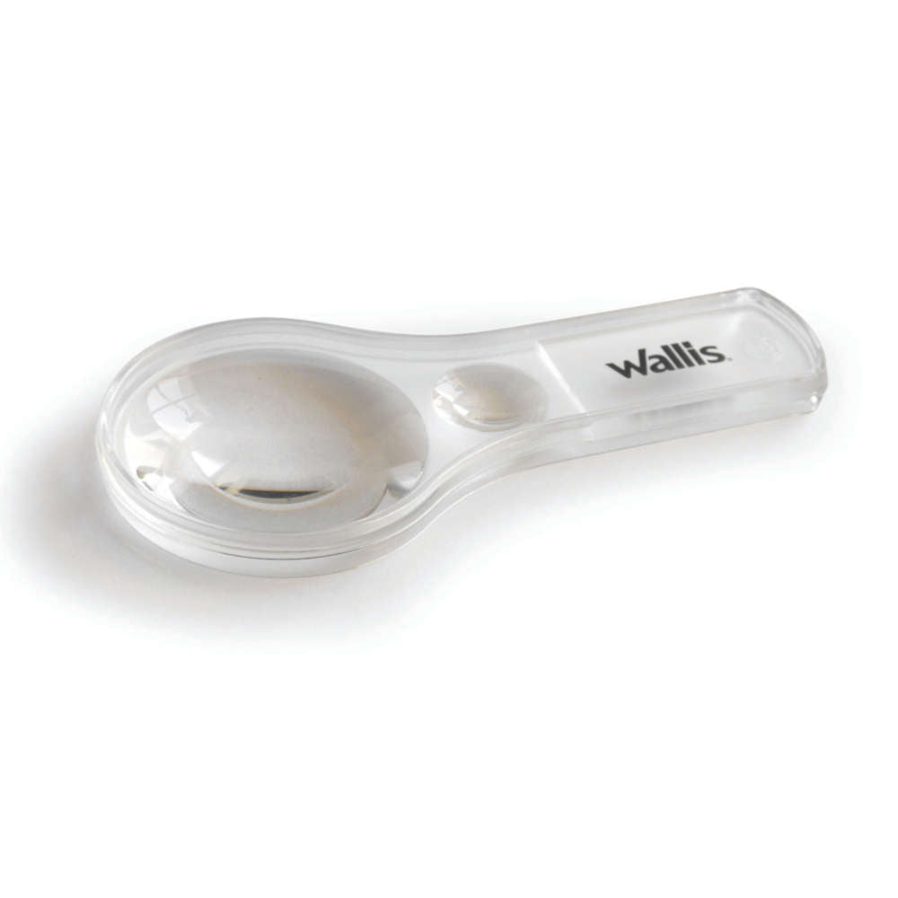 WALLIS Lupa Mini de 1.75mm Diametro, Doble Enfoque.