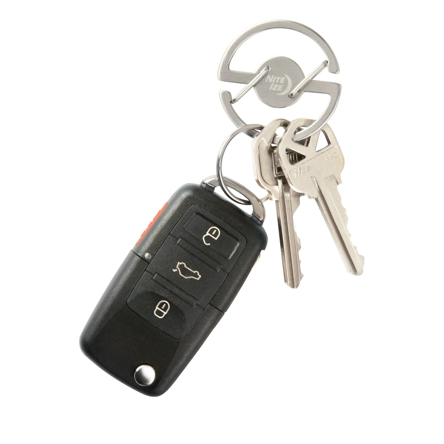 Nite Ize Medallion Key Carabiner Stainless Steel USA