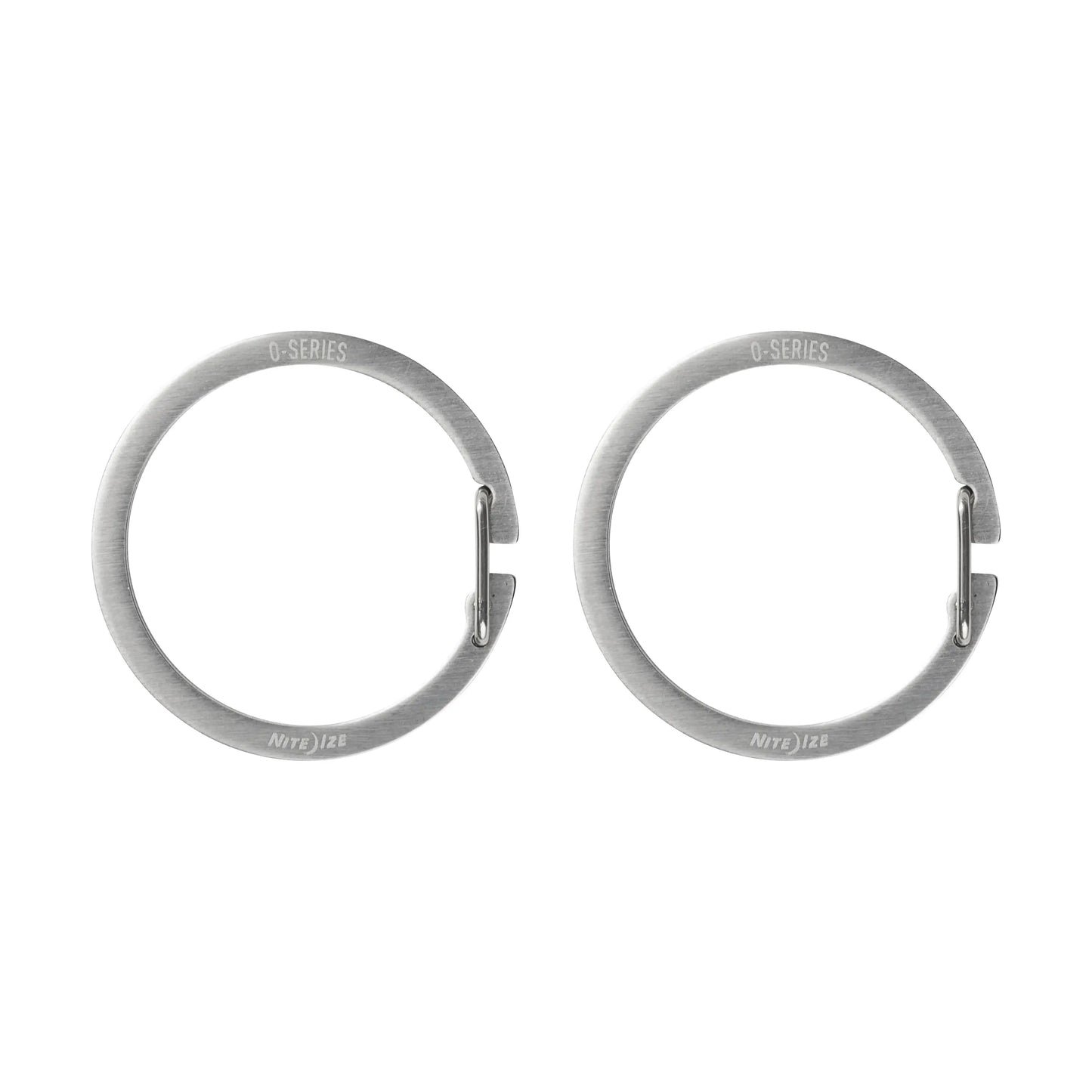 Nite Ize O-series Gated Key Ring 2pz Stainlees Steel USA