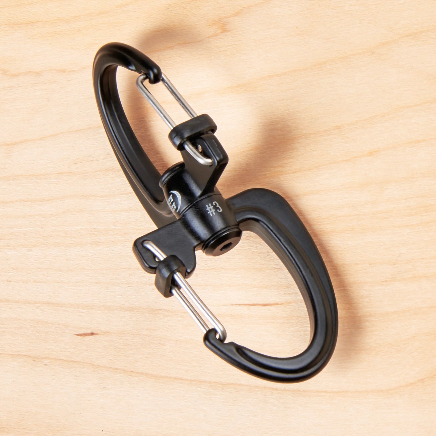 Nite Ize S-biner 360 Slidelock Dual Carabiner Stainlees #4, USA.