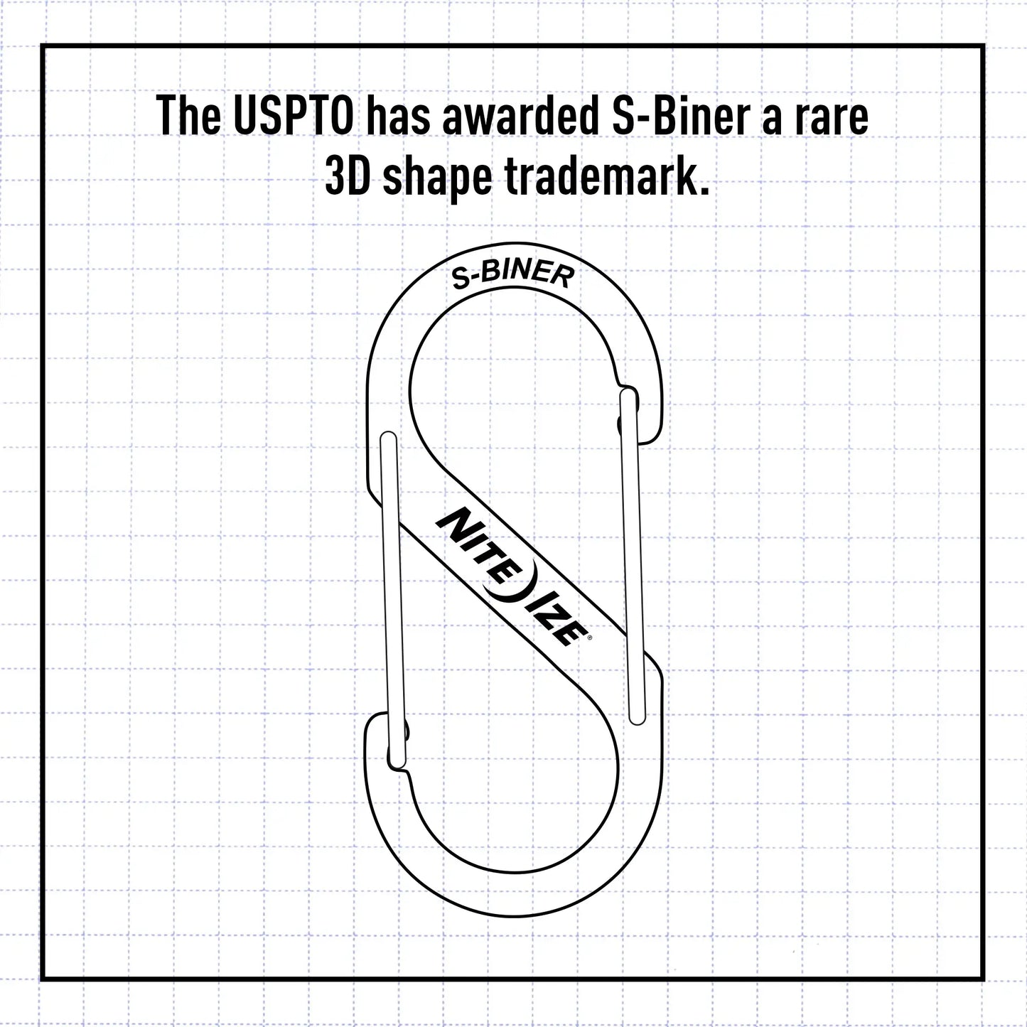 Nite Ize S-biner® Plastic Dual Carabiner #-08 Made In USA.