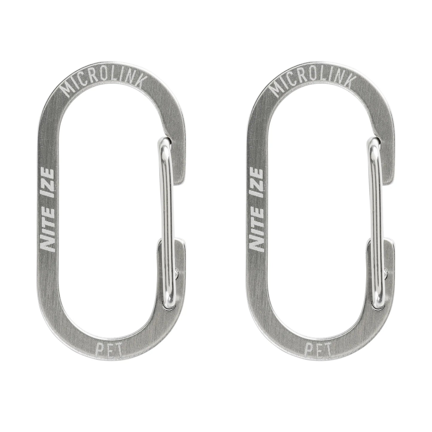 Nite Ize Microlink® Pet Tag Carabiner 2 Pack Para Mascotas USA