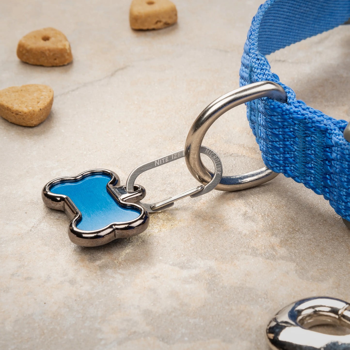 Nite Ize Microlink® Pet Tag Carabiner 2 Pack Para Mascotas USA