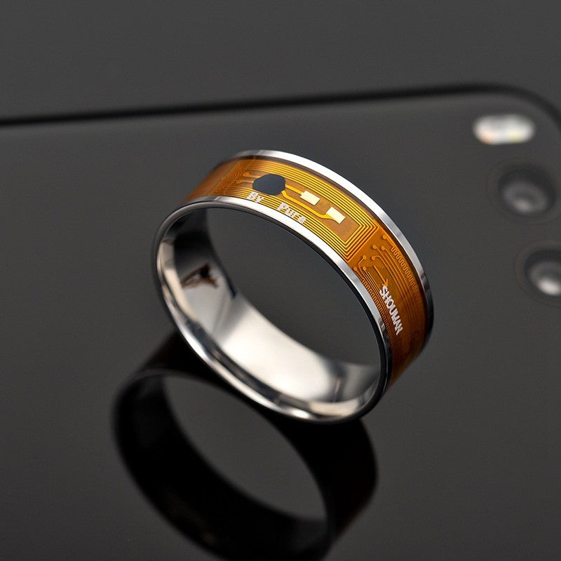 Anillo Inteligente NFC de Moda para Hombre, Anillo Digital para Teléfonos Androi