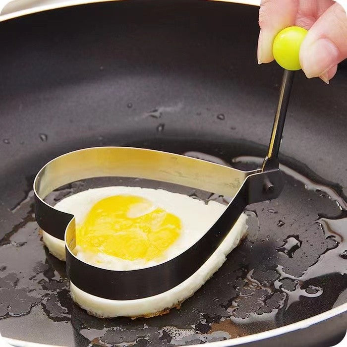 Nuevo molde de acero inoxidable para huevos fritos, máquina para hacer tortitas