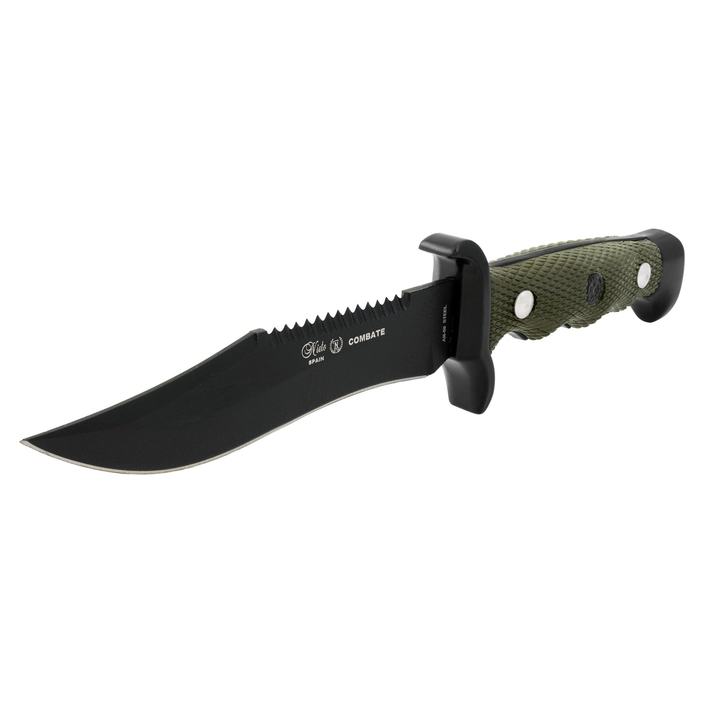 Cuchillo Combat Miguel Nieto Acero Inoxidable, Dureza AN-58 HECHO EN ESPAÑA