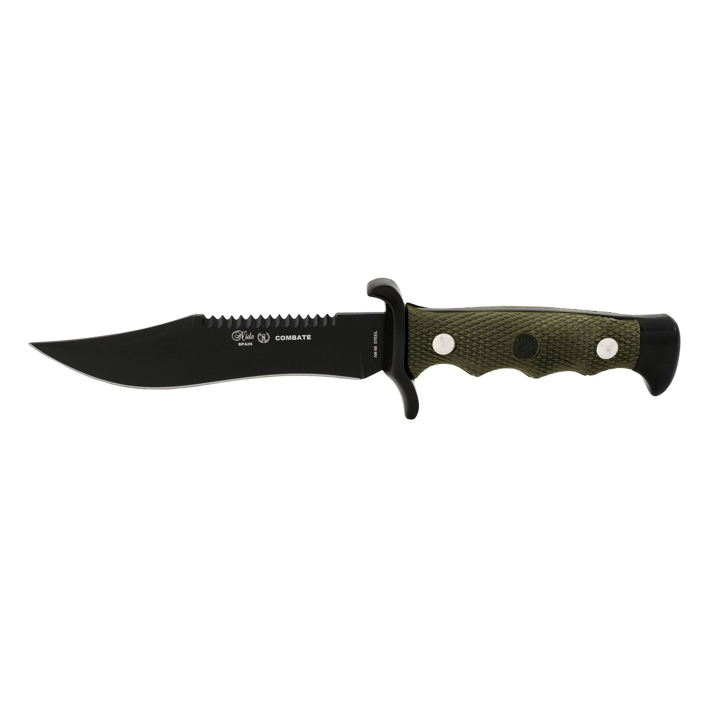 Cuchillo Combat Miguel Nieto Acero Inoxidable, Dureza AN-58 HECHO EN ESPAÑA