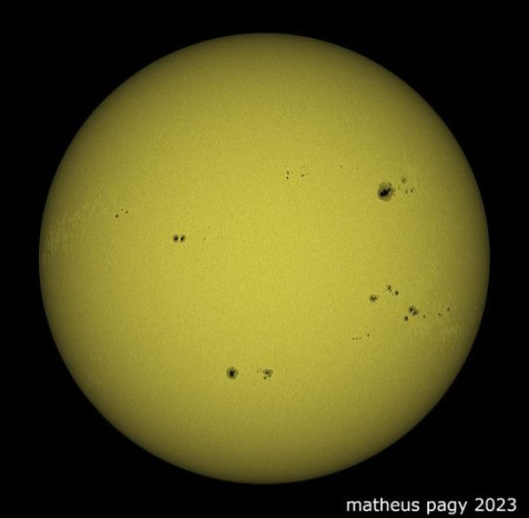Telescopio Astronómico Svbony SV48P con Apertura de 102mm/90mm, Enfocador de Dob