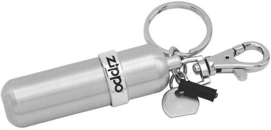 Cargador Portatil Zippo Fuel Canister Portable Aluminum 1.2 oz Gris USA