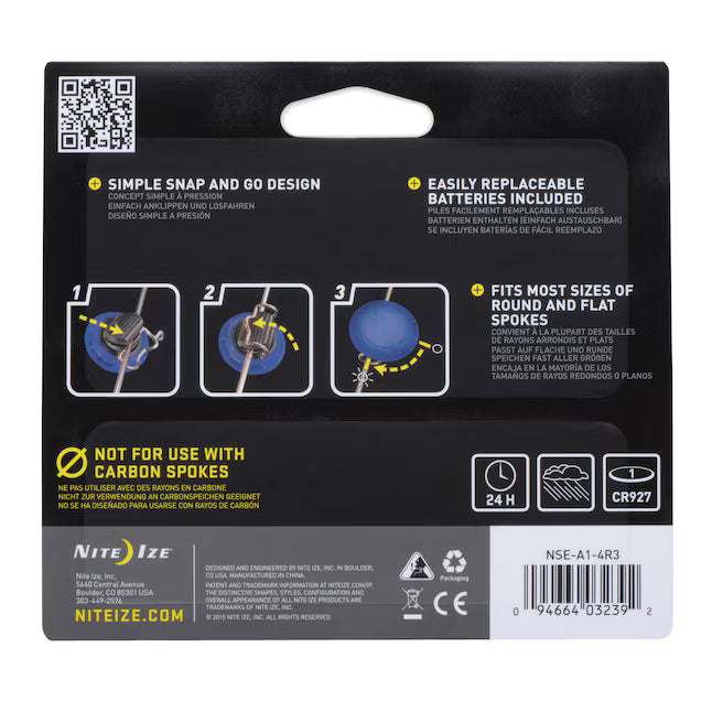 Luces Led Radios De Rines Bicicleta See Ems Mini Nite Ize