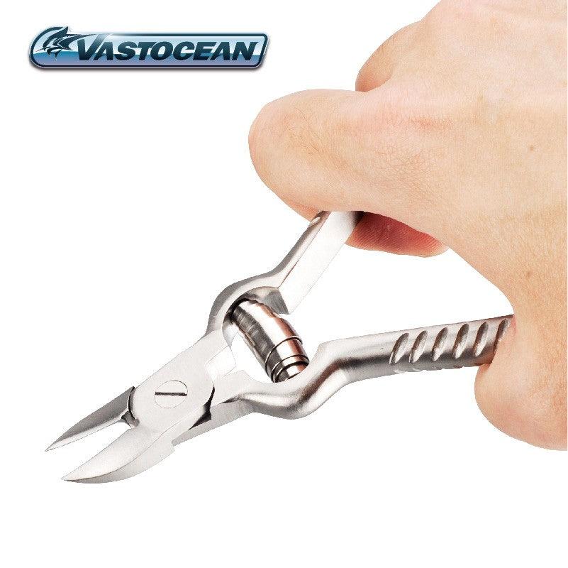 Vastaucean-Tijeras de acero inoxidable SPS para acuario, alicates rectos para pl