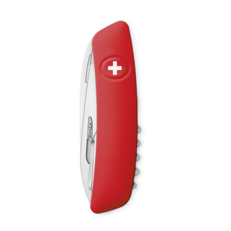 Swiza Original Standard D05 12 - Funciones, Rojo. Hecho en Suiza.