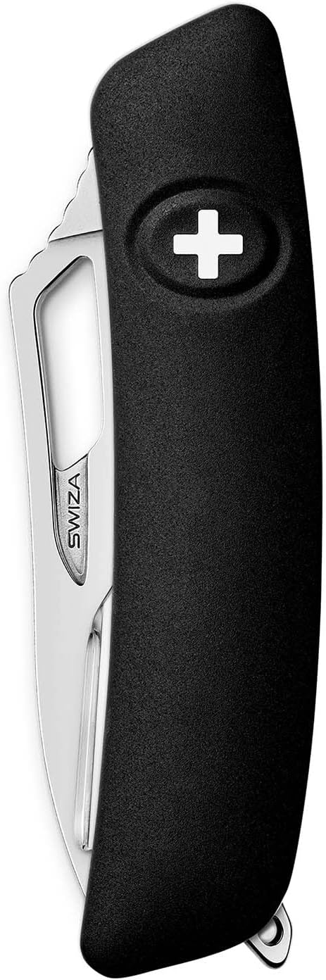 SWIZA Single Hand SH02 TR , 7 - Funciones Negro Profundo Hecho en Suiza.