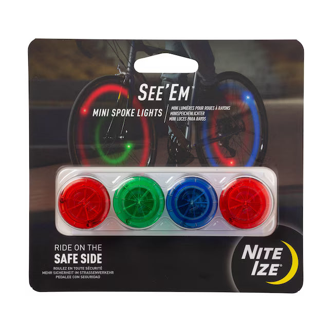 Luces Led Radios De Rines Bicicleta See Ems Mini Nite Ize