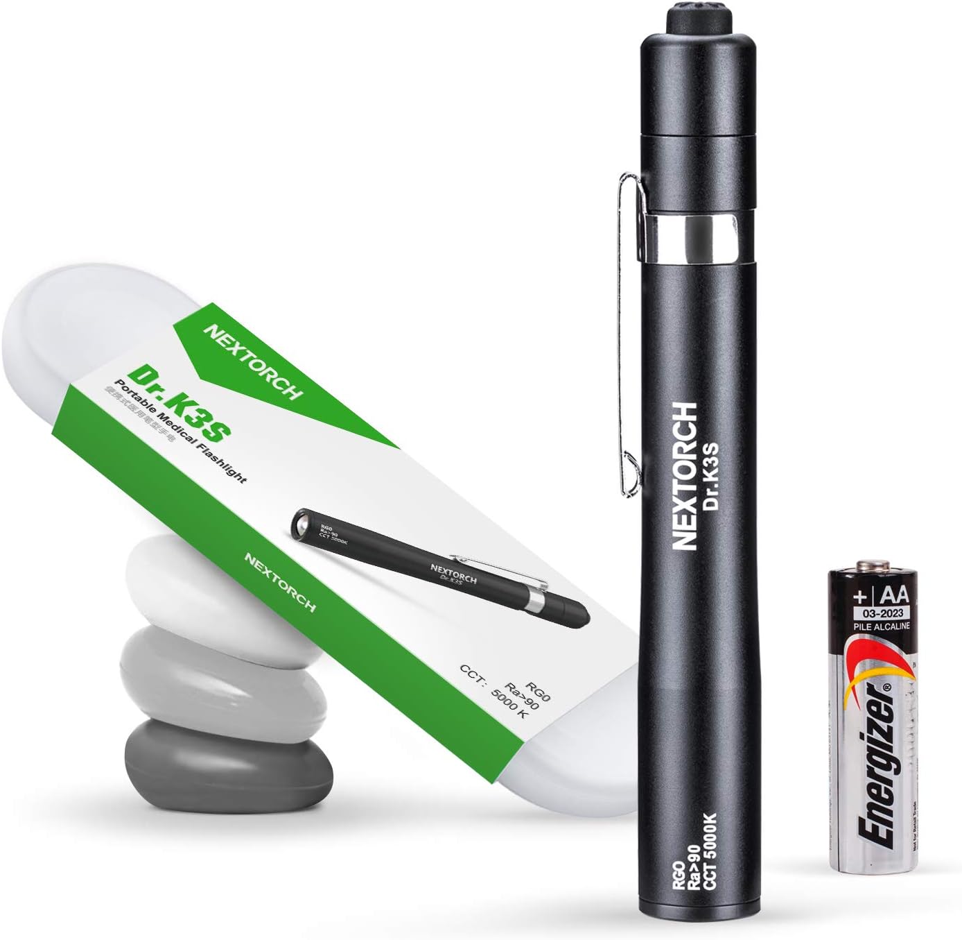 Nextorch Dr. K3s Medical Penlight Flashlight Linterna Solapa
