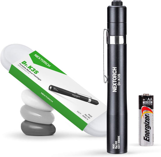 Nextorch Dr. K3s Medical Penlight Flashlight Linterna Solapa
