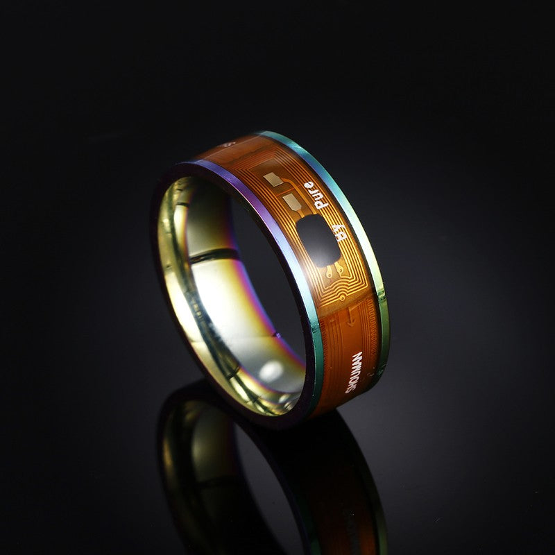 Anillo Inteligente NFC de Moda para Hombre, Anillo Digital para Teléfonos Androi